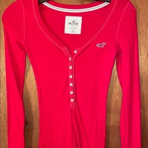 HOLLISTER long sleeve x-small shirt